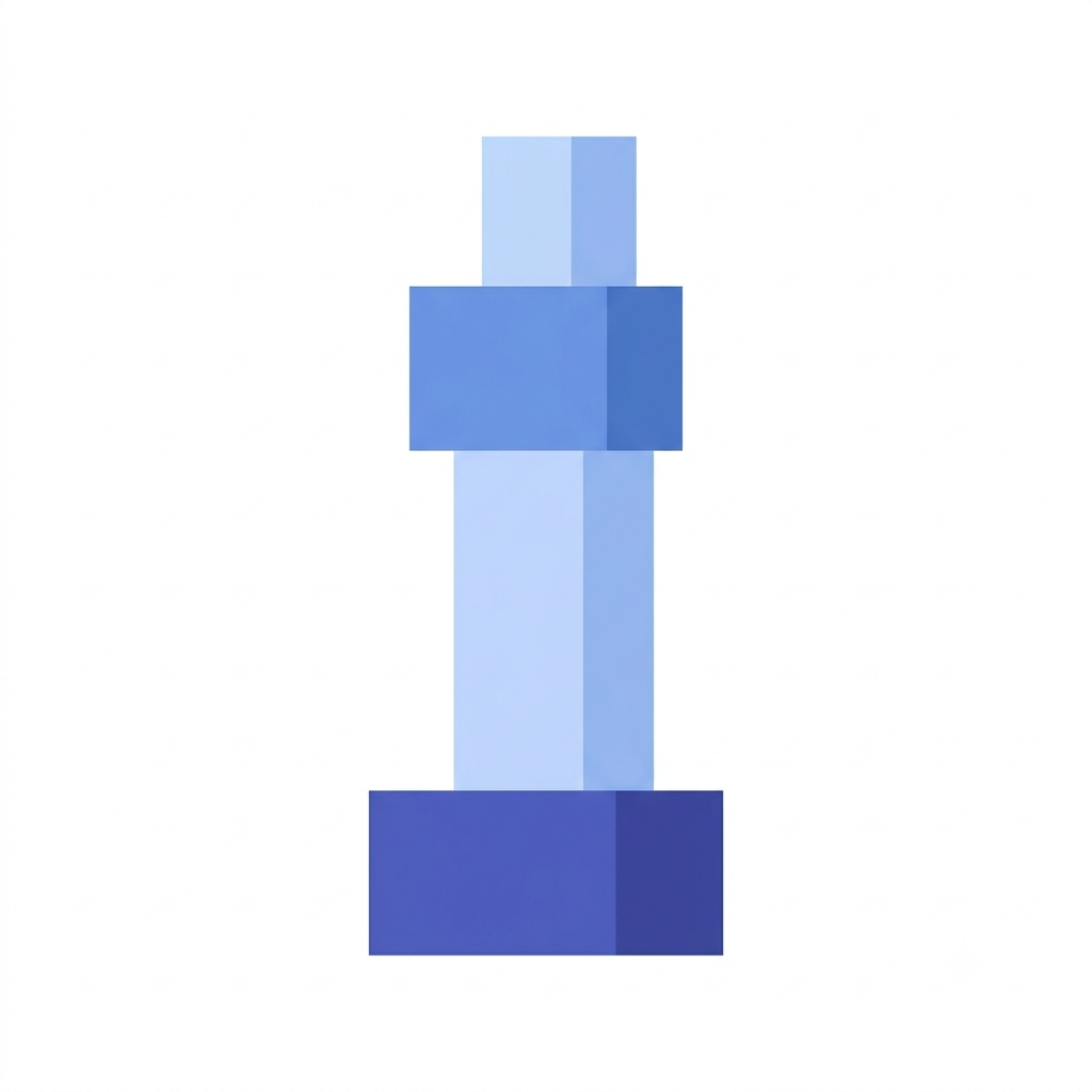 Stacked geometric blocks of varying heights, representing a diversified portfolio built from different instruments